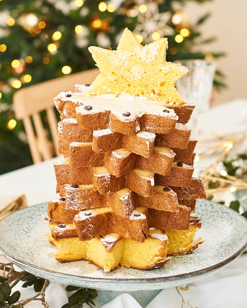Oppskrift på Pandoro-stjerne til jul