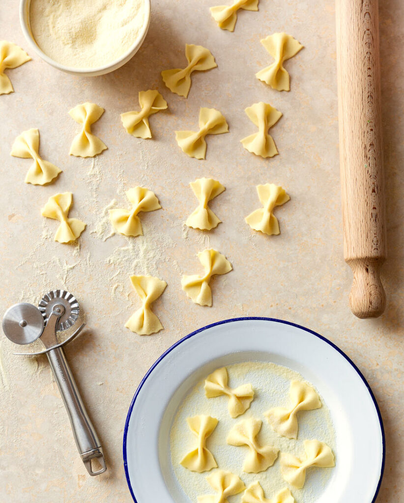 Prøv farfalle
