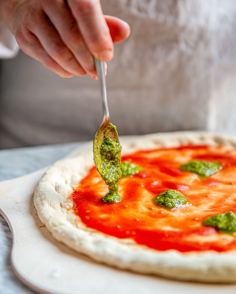 Pesto passer på alt.