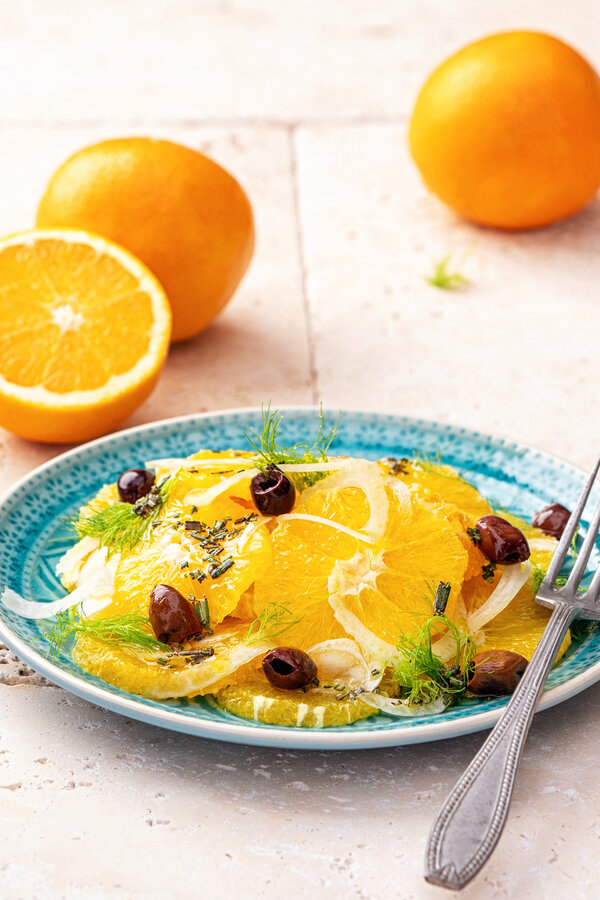 Siciliansk appelsinsalat