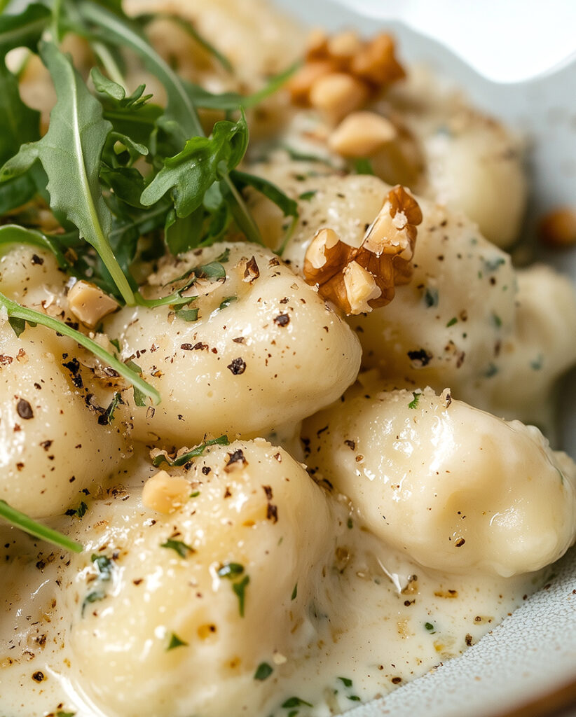Gnocchi med gorgonzola
