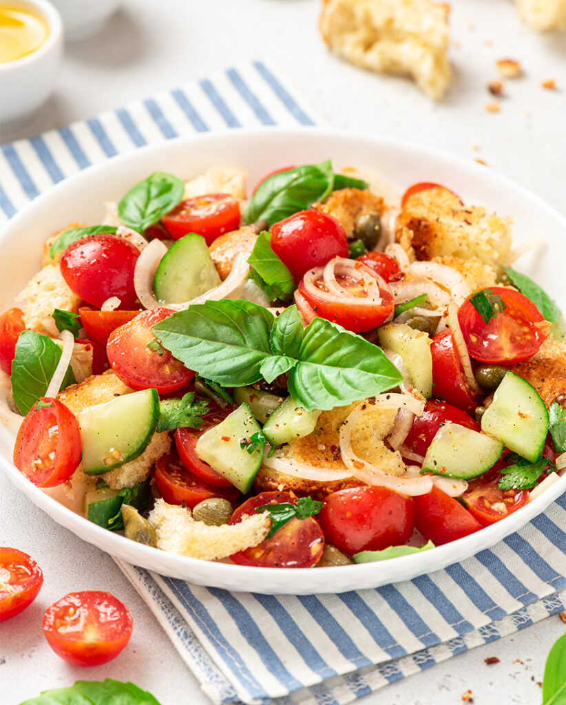 Den originale oppskriften på myk panzanella